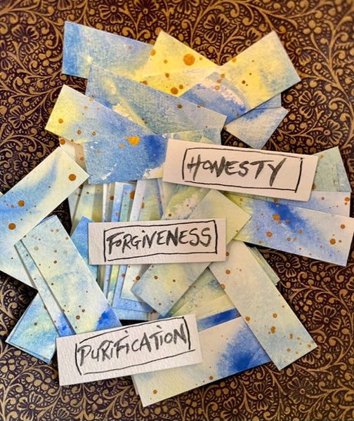 Angel Inspiration Cards - Blue Green