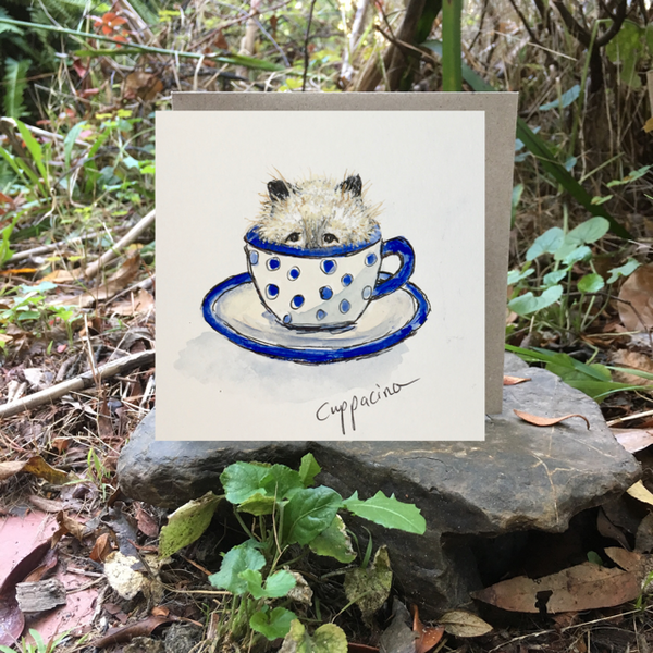 A Card Collection - COFFEE CATS!
