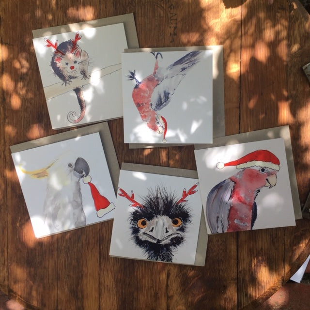 A Card Collection - CHRISTMAS CRITTERS!!
