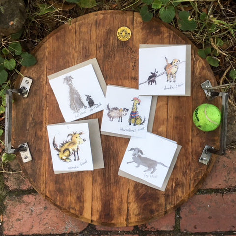 A Card Collection Coffee Dogs ORIGINAL series 10 cards