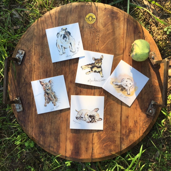 A Card Collection Coffee Dogs POT LUCK!