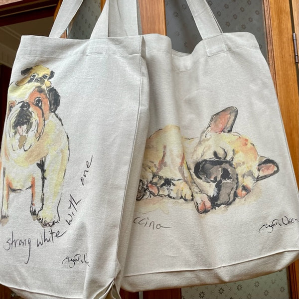 TOTE - Babyccino. Coffee Dogs collection.