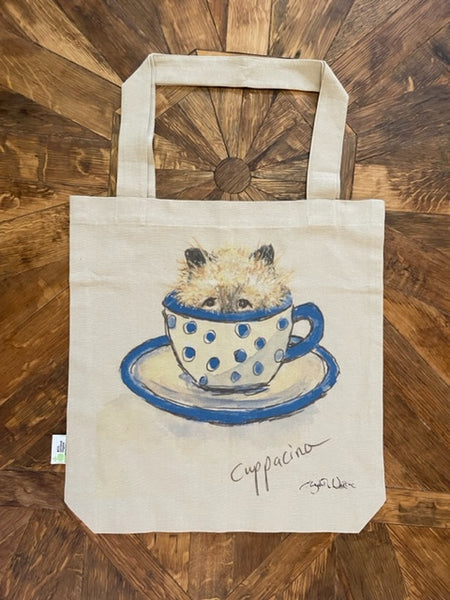 TOTE - Cuppacino. Coffee Cats collection.