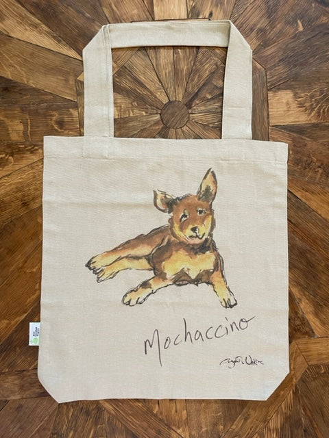 TOTE - Mochaccino. Coffee Dogs collection.