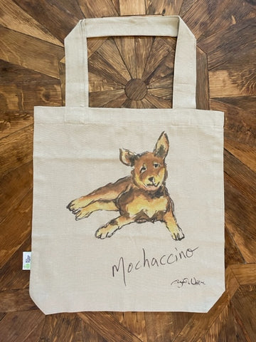TOTE - Mochaccino. Coffee Dogs collection.