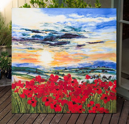 Painting (large) - Into the light