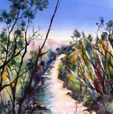 Card (Australian landscape collection) - Beloved Bend of Isles