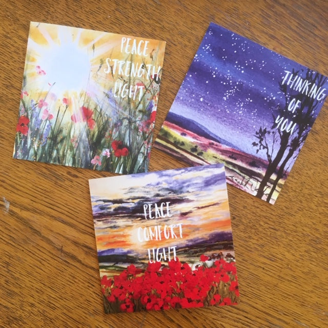 A Card Collection Thinking of You (Friendship or Sympathy)
