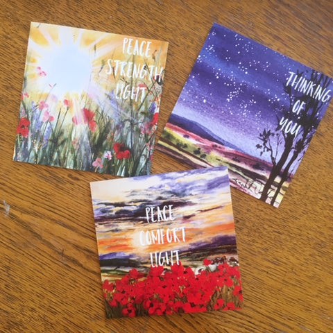 A Card Collection Thinking of You (Friendship or Sympathy)