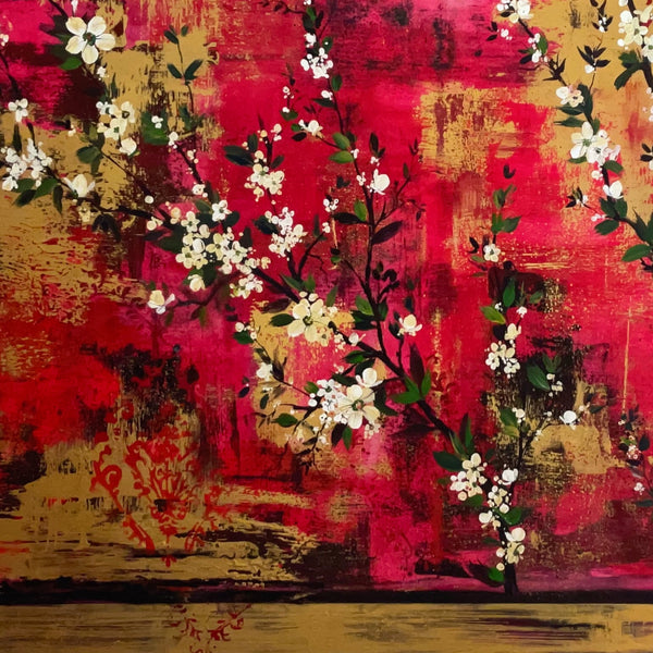 Painting (large) - Happiness Blossom