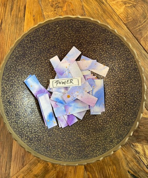 Angel Inspiration Cards - Purple Blue