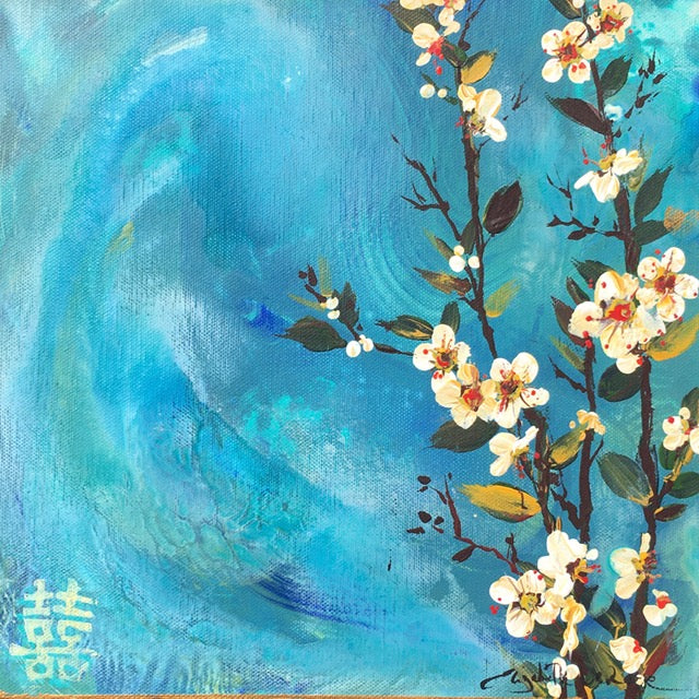 Painting - Happiness Blossom