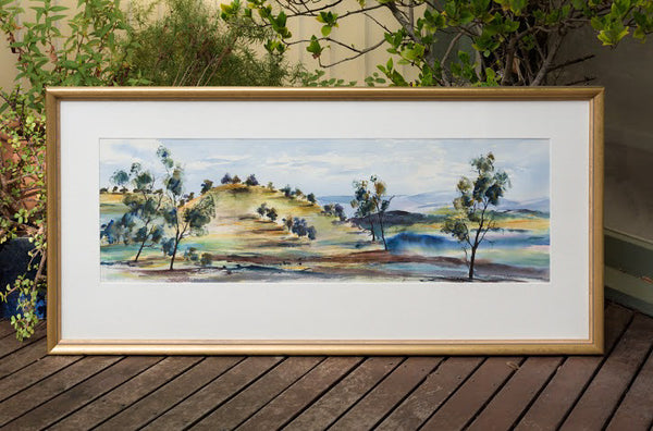 Painting (large) - Sunny morning, Kangaroo Ground