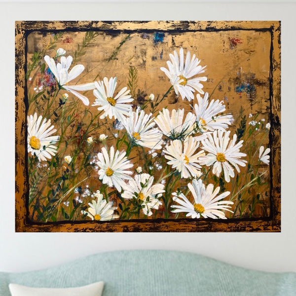 Painting (large) - Song Of The Daisies