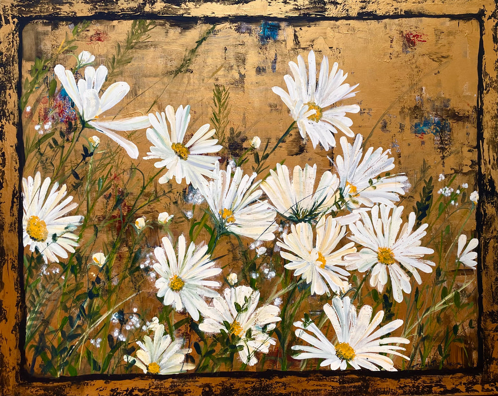 Painting (large) - Song Of The Daisies