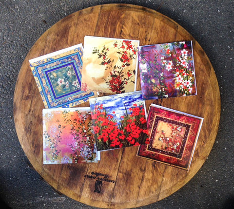 A Card Collection Square Lush