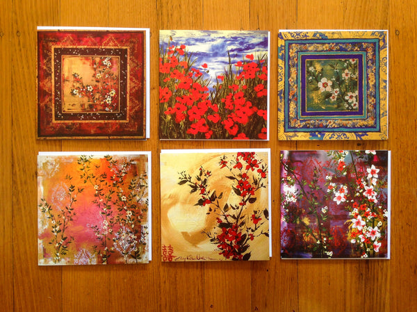 A Card Collection Square Lush