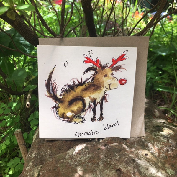 A Card Collection - CHRISTMAS COFFEE DOGS Original Series!!!