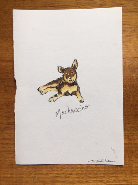 Painting - Coffee Dogs Collection NEW! Mochaccino