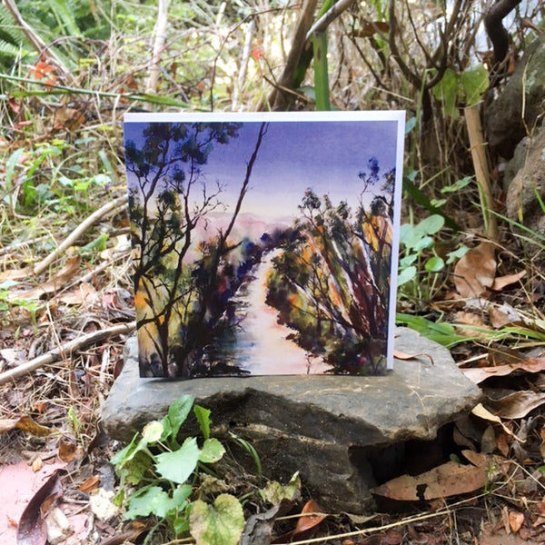Card (Australian landscape collection) - Beloved Bend of Isles