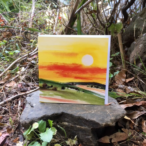 Card (Australian landscape collection) - Sunshine morning
