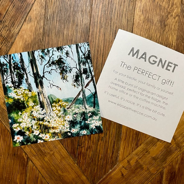 Magnet - Landscape art - Yarra Valley Jewels