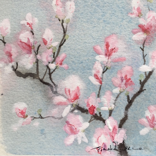 Painting - spring magnolia