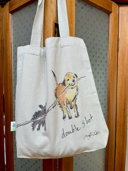 TOTE - Double Shot. Coffee Dogs collection.