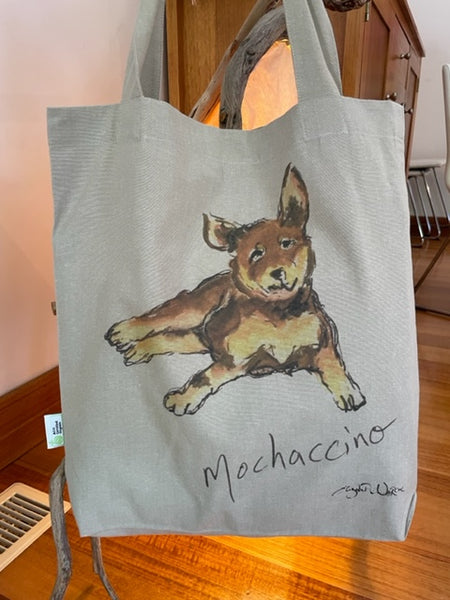 TOTE - Mochaccino. Coffee Dogs collection.
