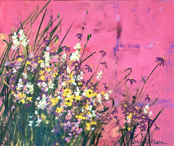 Painting - Rose gold dreaming