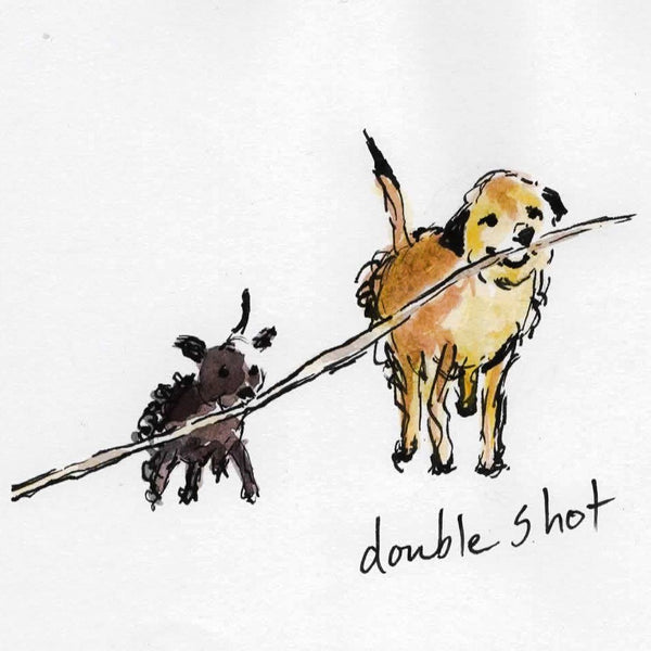 Card (Coffee dogs collection) - double shot