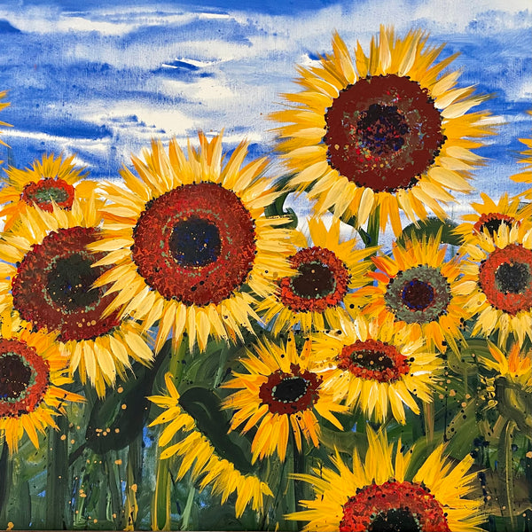 Card (Floral Collection) - Sunflowers